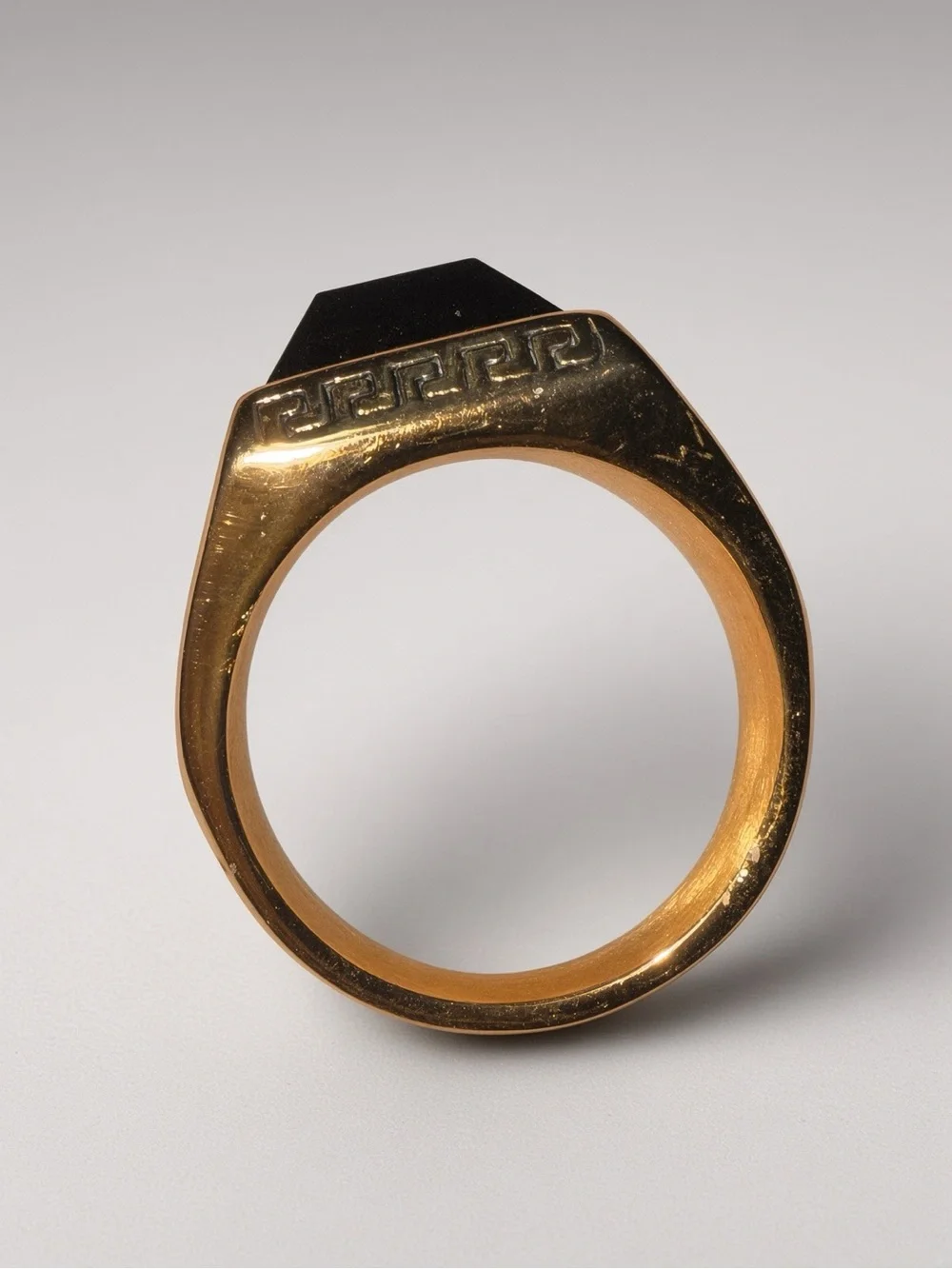 Black and Gold Masonic Ring